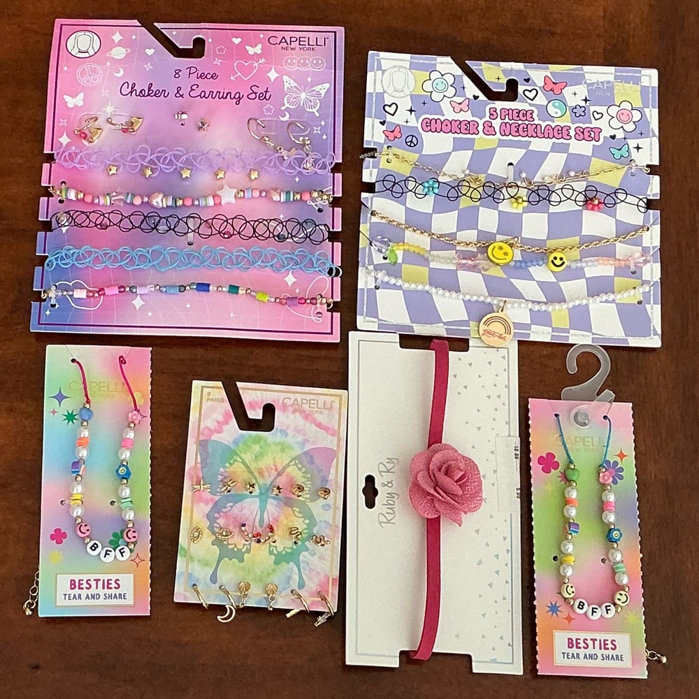 Kids Nordstrom Jewelry Set Of 6